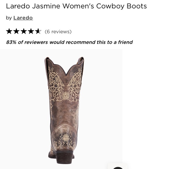 Cowboy boots size 10 - Picture 3 of 3